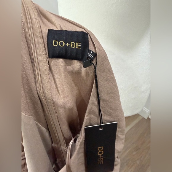 DO+BE Halter Neck Dress in Brown - Picture 13 of 13